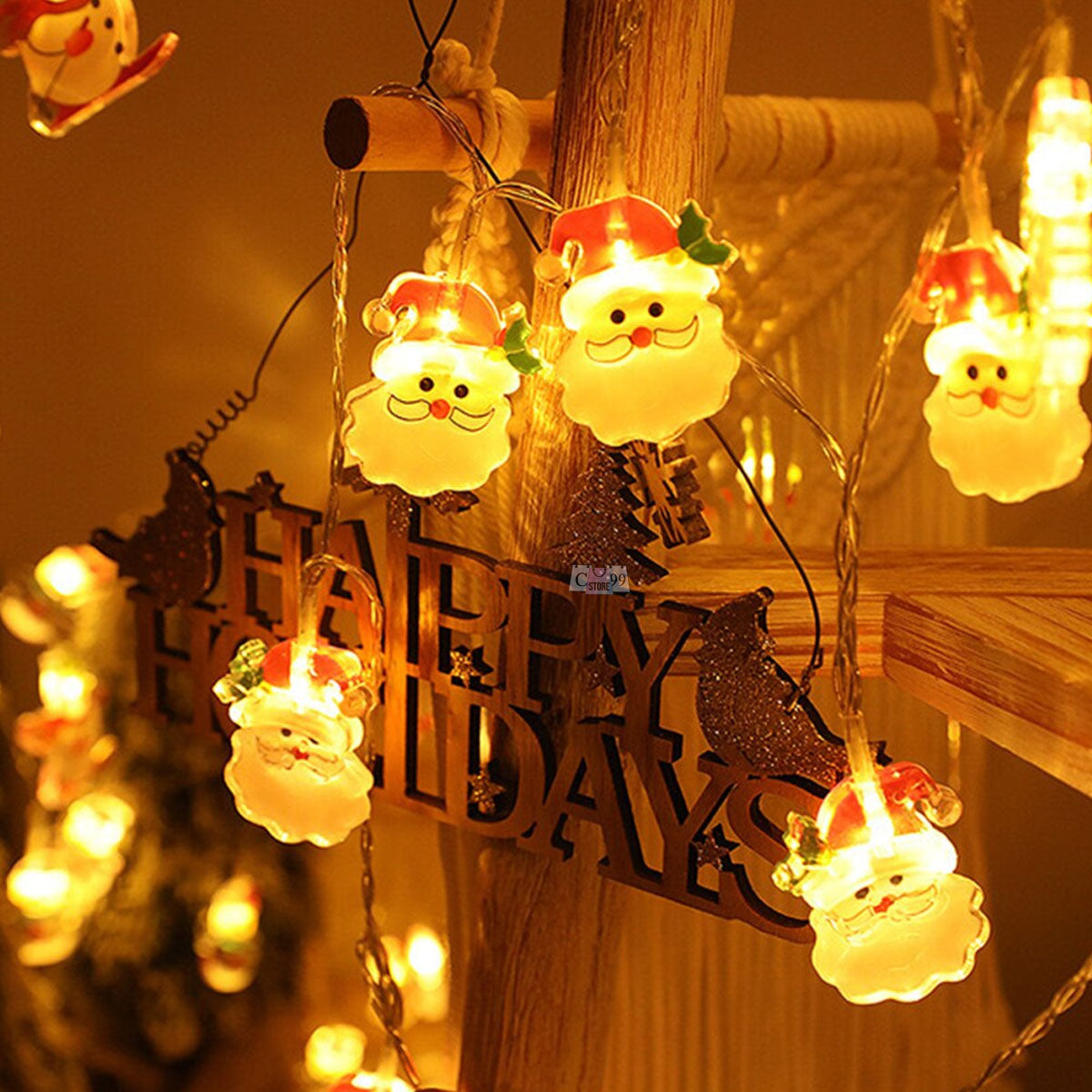 Luces Mágicas de Papá Noel